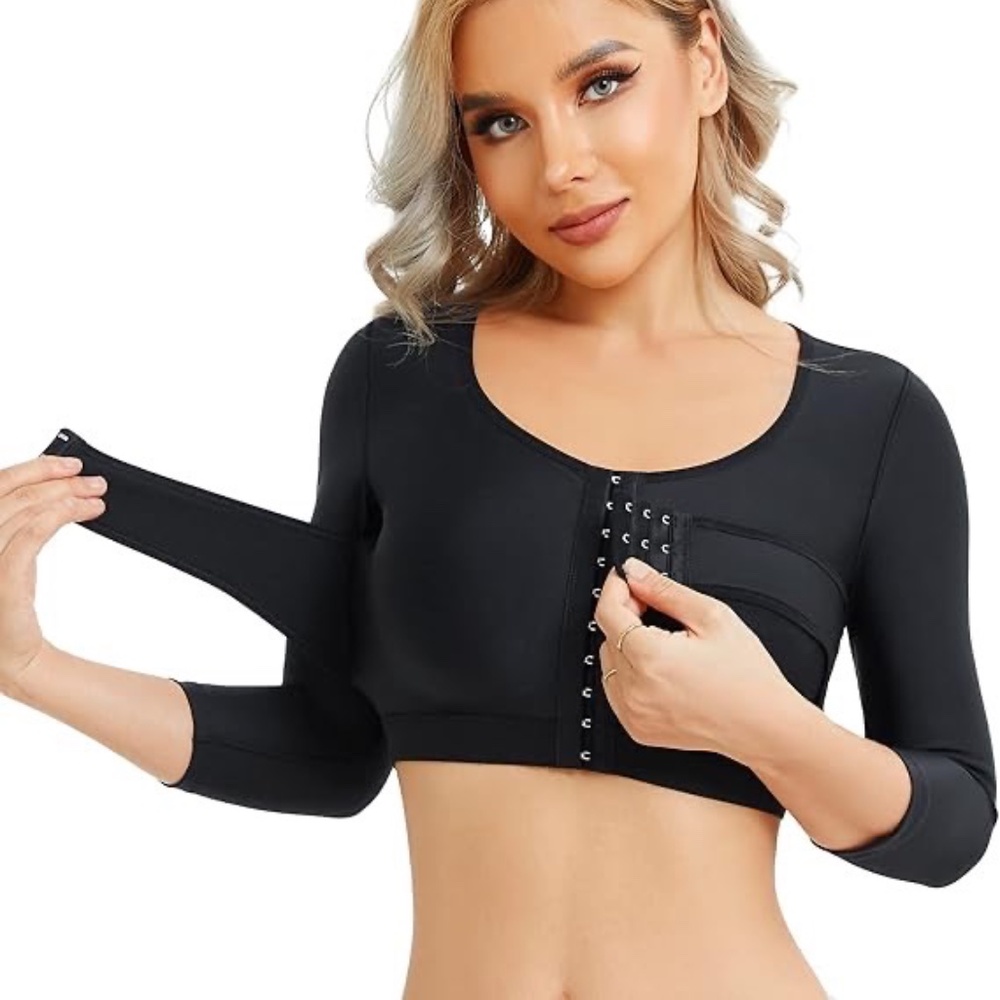 LANCS Arm Shapers for Women Front Closure Post Surgery Bra - Size XL